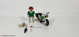 Playmobil 3564x - Politiemotor "Polizei", gebruikt