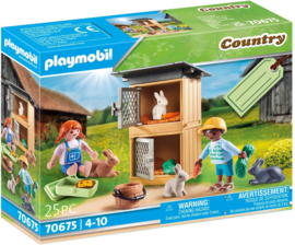 Playmobil 70675 - Kado set Konijnenvoeding