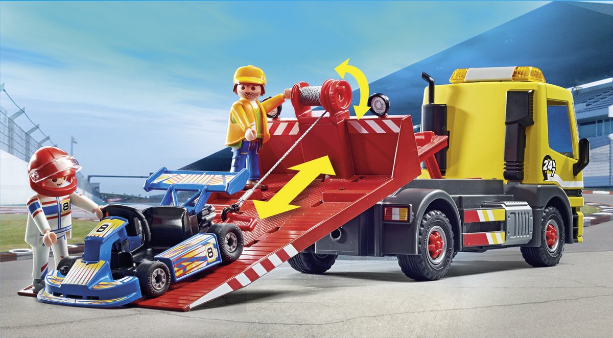 Playmobil 71429 - Sleepdienst met Kart