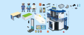 Playmobil 71874 - Politiebureau met onderzoekskamer