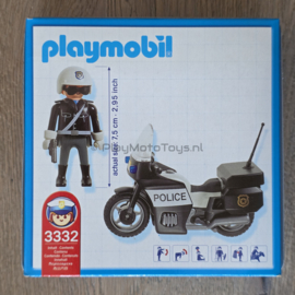 Playmobil 3332 - Police Motorcycle (USA Exclusive)