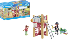 Playmobil 71475 - Starterpack Timmerman op weg naar klus