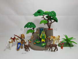 Playmobil 3896 - Feeën Waterval, 2ehands