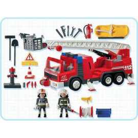 Playmobil 3182 - Brandweer ladderwagen