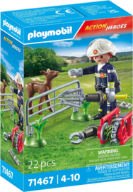 Playmobil 71467 - Brandweer dierenredding