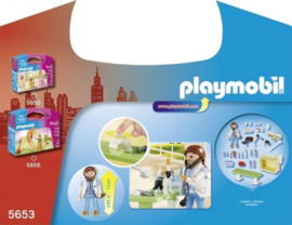 Playmobil 5653 - Draagkoffer Dierenarts - Carry Case