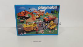 Playmobil 3368x - Wegwerkers met gereedschappen set, 2ehands