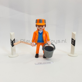 Playmobil 4682 - Wegwerker, 2ehands