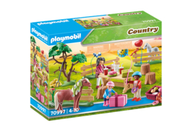 Playmobil 70997 - Kinderverjaardagsfeestje op de ponyboerderij