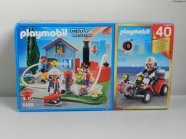 Playmobil 5169 - Brandweer compact set 40-jarig jubileum - MISB