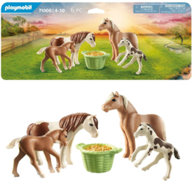 Playmobil 71000 - 2 IJslandse pony's met veulens