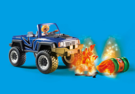 Playmobil 70557 - Promopak Brandweerwagen met licht & geluid & Jeep