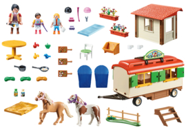 Playmobil 70510 - Ponykamp aanhanger