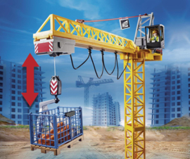 Playmobil 70441 - Bouwkraan RC met bouwonderdeel