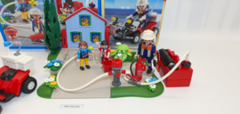 Playmobil 5169 - Brandweer compact set 40-jarig jubileum, 2ehands