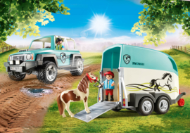 Playmobil 70511 - Auto met paardentrailer