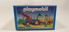 Playmobil 3073 - Tractor met hooiwagen