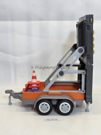 Playmobil 4049 - Pijlwagen met licht, gebruikt.