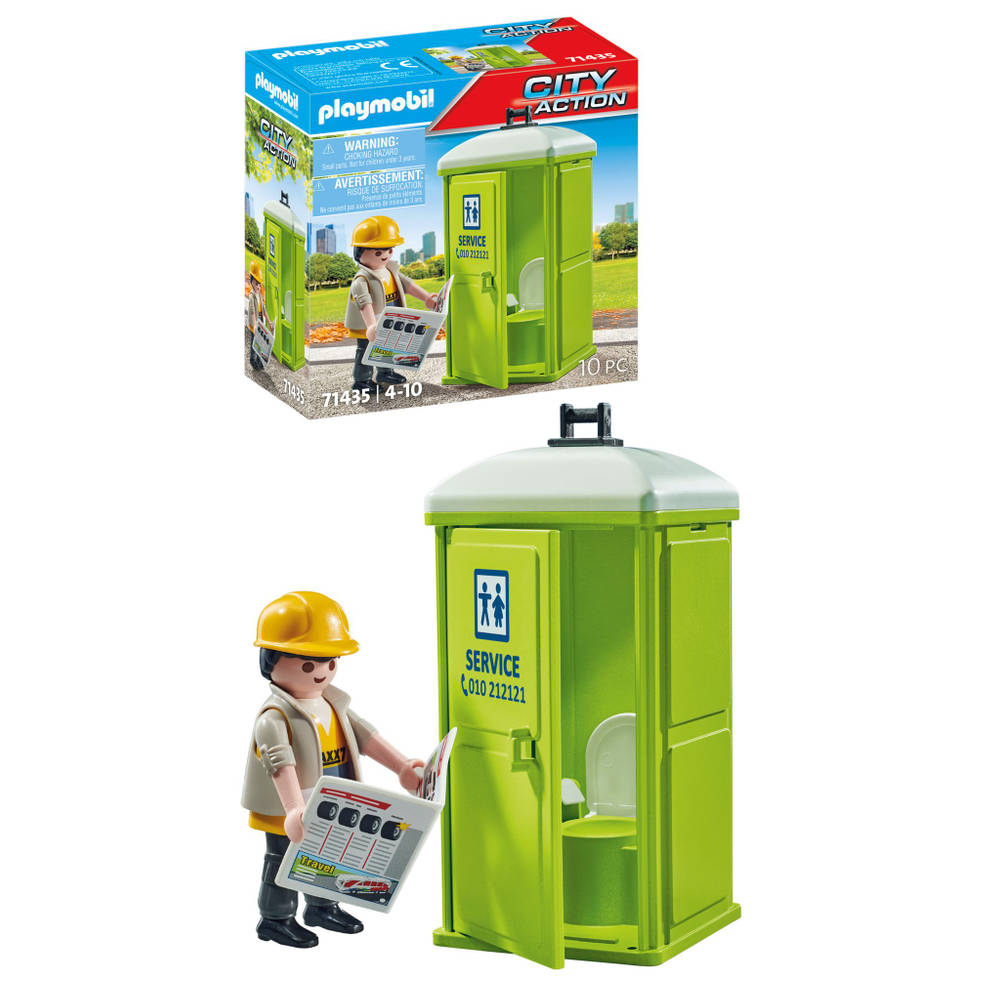Playmobil 71435 - Mobiel toilet