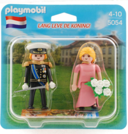 Playmobil 5054 - Koningspaar Willem & Maxima, Promo.