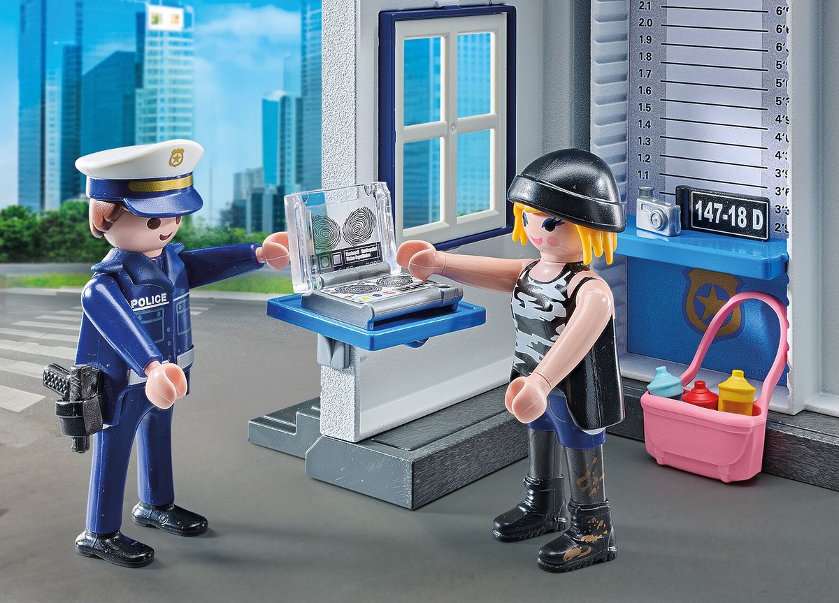 Playmobil 71733 - Politie verhoorkamer