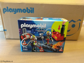 Playmobil 5365 - Brandweerteam met waterpomp