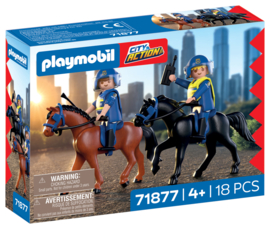 Playmobil 71877 - Bereden politie / politie te paard