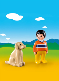 1.2.3. Playmobil 9256 - Man met hond