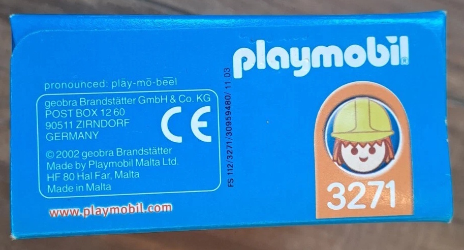 Playmobil 3271 - Bouwvakker met trilplaat
