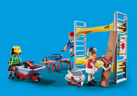 Playmobil 70446 - Stelling met werklieden