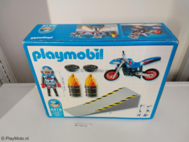 Playmobil 4416 - Crossmotor met springschans