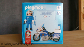 Playmobil 4261 - Polizeimotor met zwaailicht (v2)