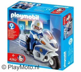 Playmobil 4262 - Politiemotor met zwaailicht (v1)