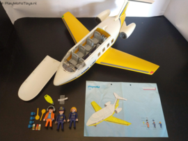 Playmobil 3185 - Passagiers vliegtuig, gebruikt & compleet.