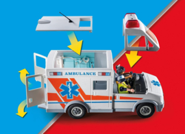 Playmobil 71232 - Reddingsvoertuig: US Ambulance