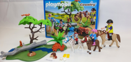 Playmobil 6947 - Ponyrijles, 2ehands met doos