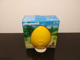 Playmobil 4938 - Jager met bosdieren in geel Paasei