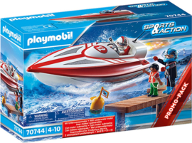 Playmobil 70744 - Speedboot met onderwatermotor