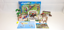 Playmobil 4185 - Paardendressuur, 2ehands set met doos