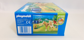 Playmobil 4188 - Paardenfamilie, 2ehands set met doos