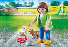 Playmobil 70562 - Playmo-friends Vrouw met kittens