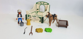 Playmobil 5109 - Hafllinger met paardenbox, 2ehands