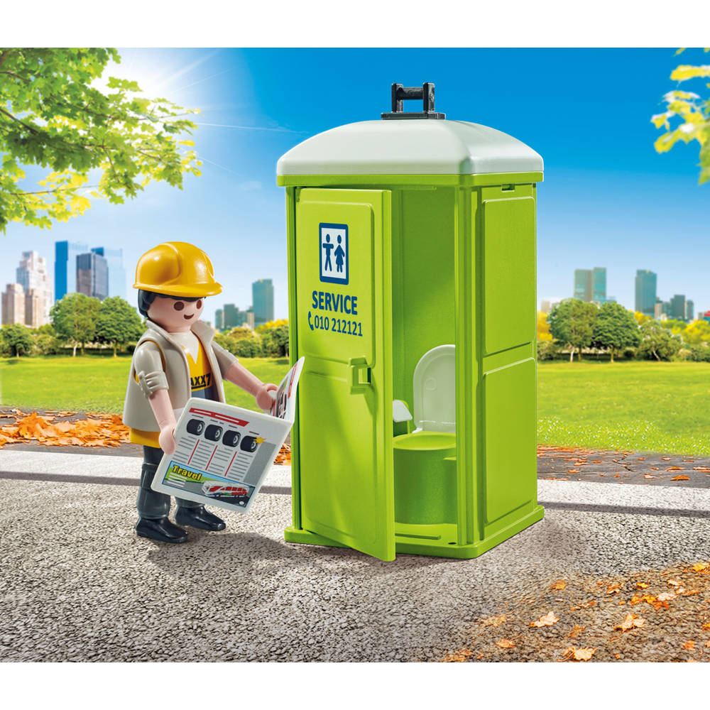 Playmobil 71435 - Mobiel toilet