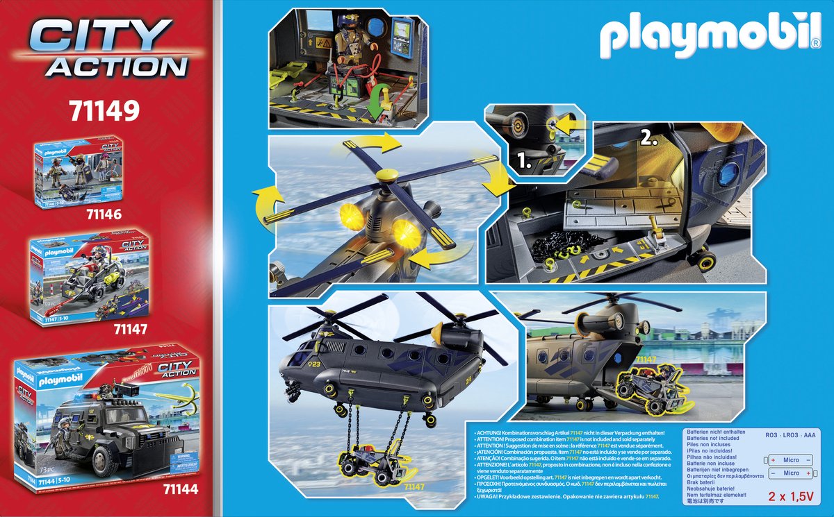 Playmobil 71149 - SIE Reddingshelikopter