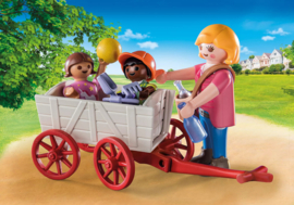 Playmobil 71258 - Starterpack opvoeder met bolderwagen