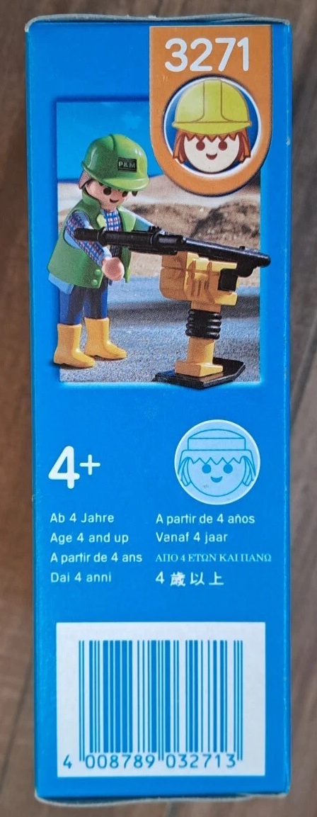 Playmobil 3271 - Bouwvakker met trilplaat