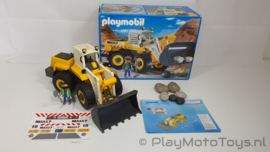 Playmobil 4038 - Grote mijnbouw wiellader, 2ehands met doos (A)