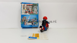 Playmobil 3565 - Racemotor, 2ehands, V1 - Outlinebox.