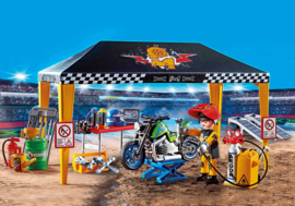 Playmobil 70552 - Stuntshow Werkplaats tent