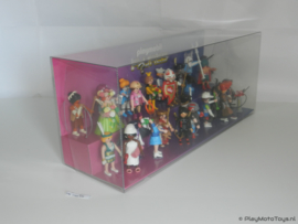 Playmobil 9443 & 9444 Fi?ures Series 14 Display Showcase Deko